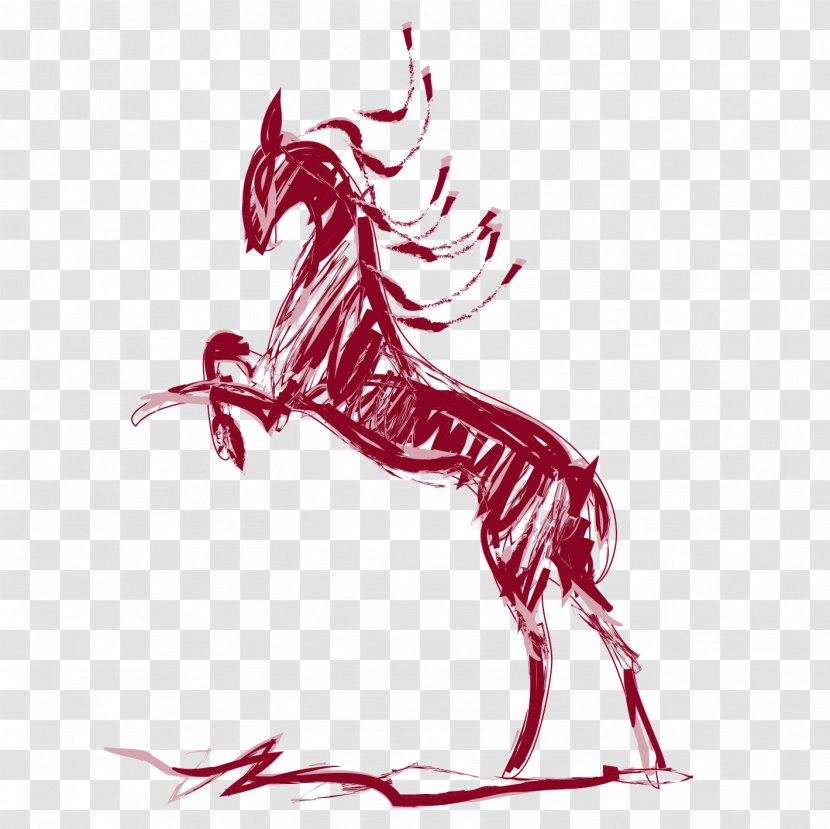 Royalty-free Stock Photography Clip Art - Fictional Character - Horse Painted God Transparent PNG