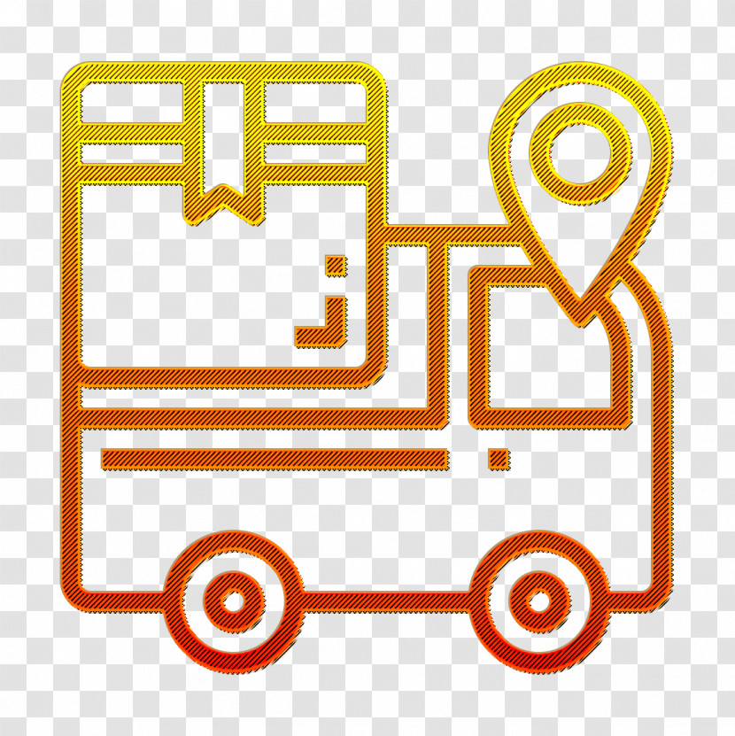 Logistic Icon Truck Icon Tracking Icon Transparent PNG