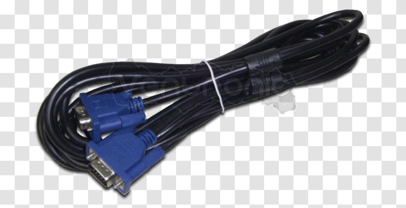 Network Cables Electrical Cable Data Transmission Computer Hardware - VGA Connector Transparent PNG