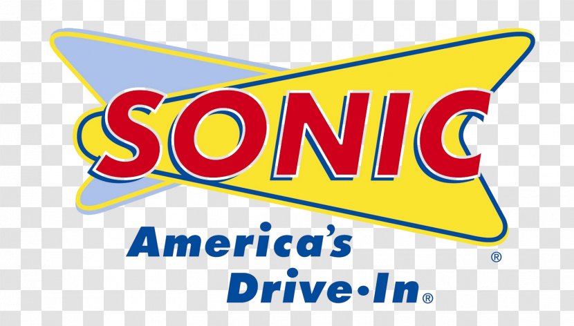 Logo Sonic Drive-In Restaurant Brand - Banner Transparent PNG
