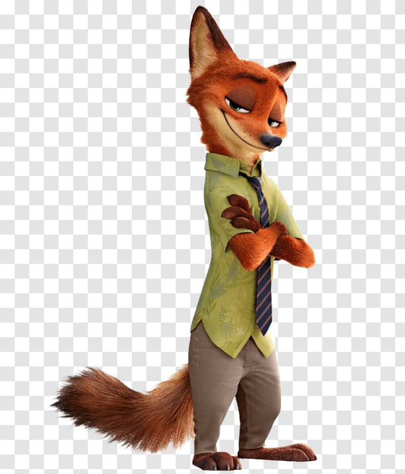 Nick Wilde Lt. Judy Hopps Finnick Animated Film Clip Art - Tv Tropes - Sloth Zootopia Transparent PNG