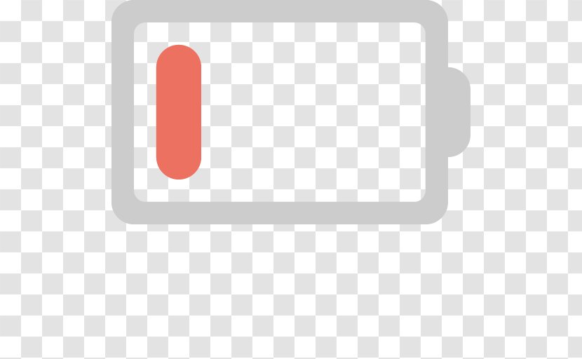 Brand Rectangle - Low Battery Transparent PNG