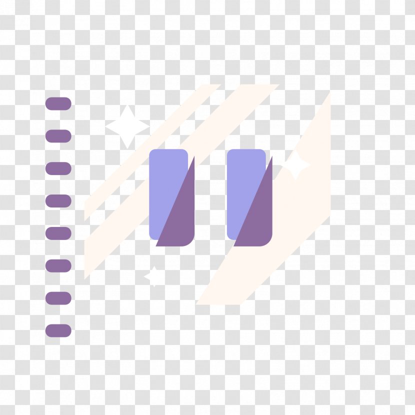 Brand Logo Line - Purple Transparent PNG