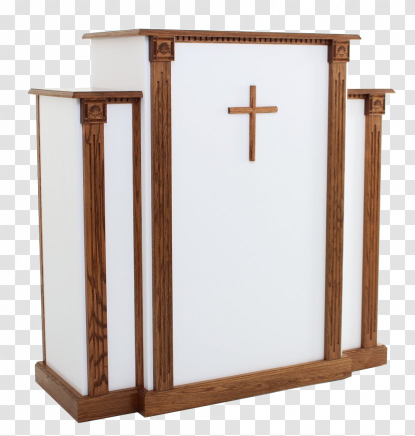 Pulpit Furniture Altar In The Catholic Church - Sanctuary Transparent PNG