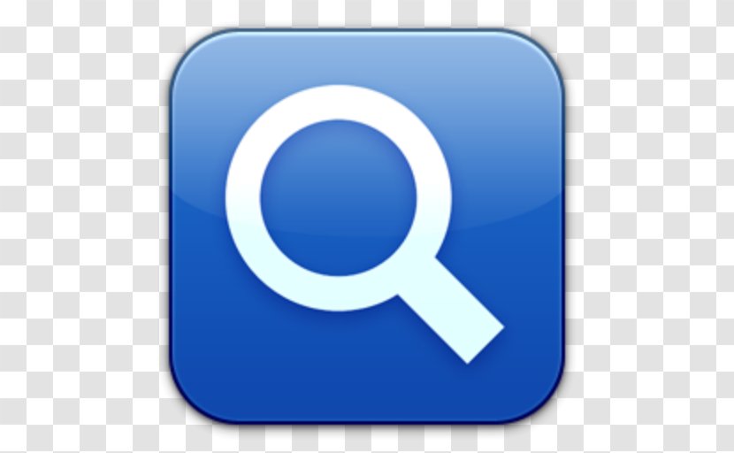 Desktop Wallpaper Search Box Icon Design - Symbol - Electric Blue Transparent PNG
