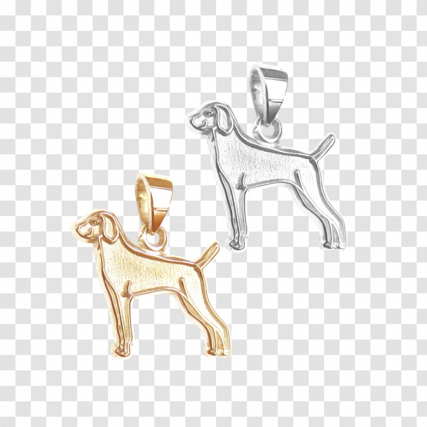 Dog Charms & Pendants Deer Silver Material Transparent PNG