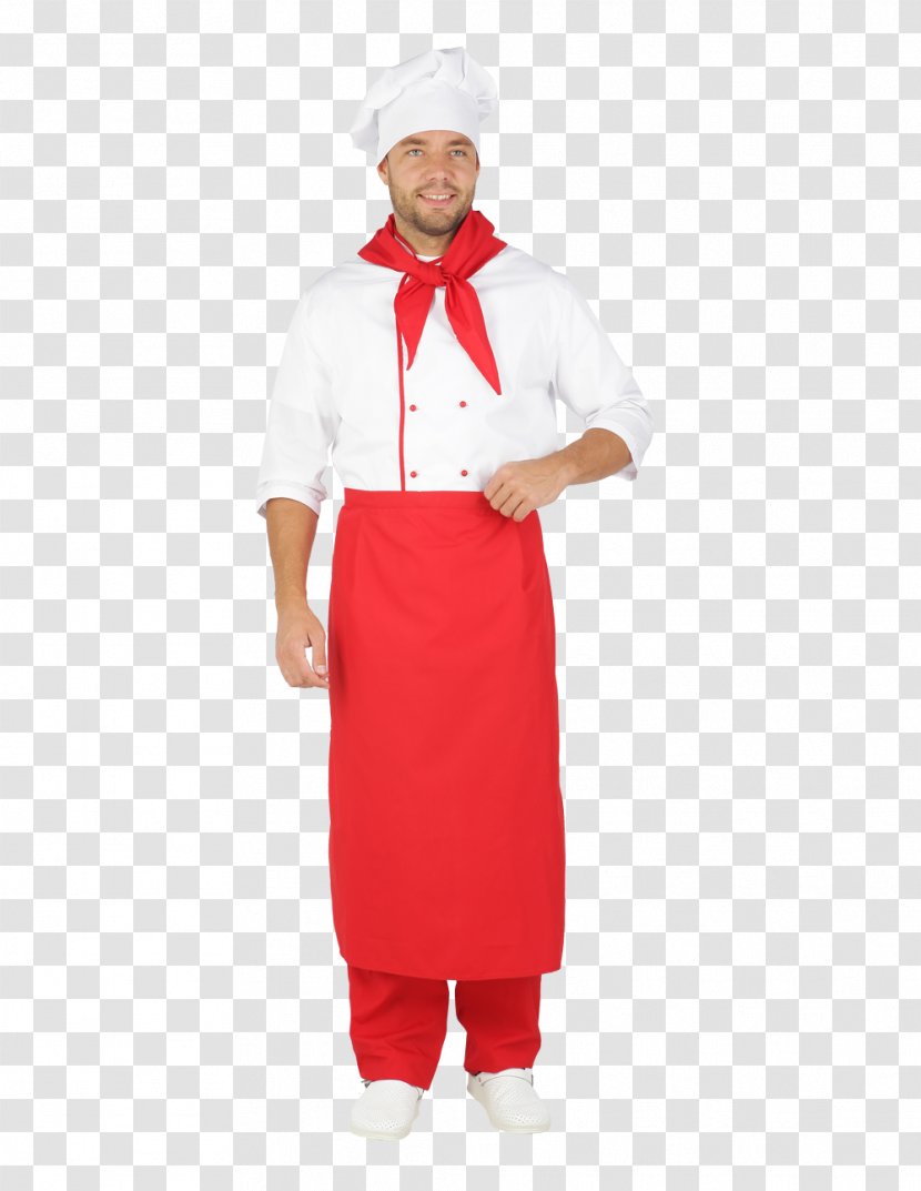 Cook Chef Suit White Uniform - Pants Transparent PNG