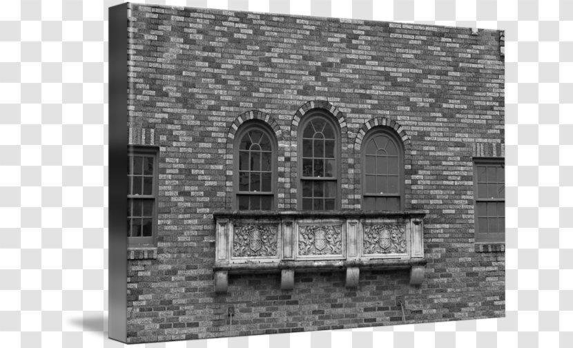 Window Facade Brick Arch House - Building Transparent PNG