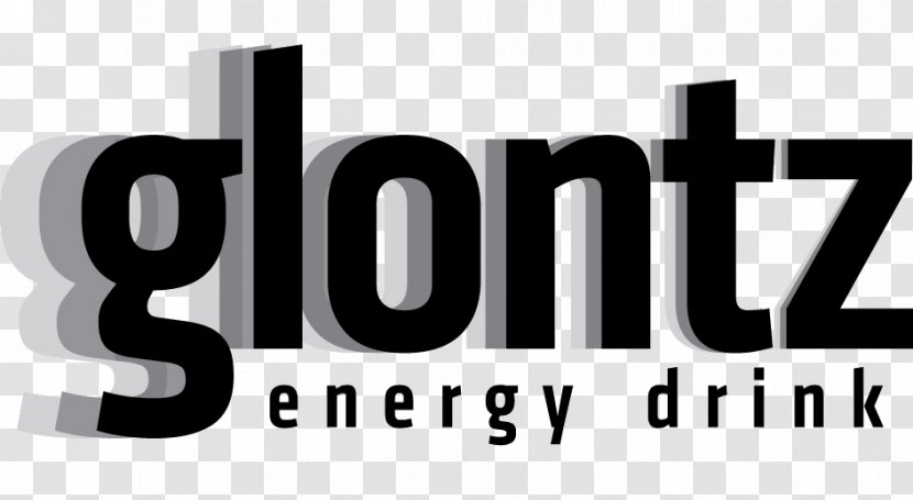 Logo Brand Energy Drink Font - Black And White - Design Transparent PNG