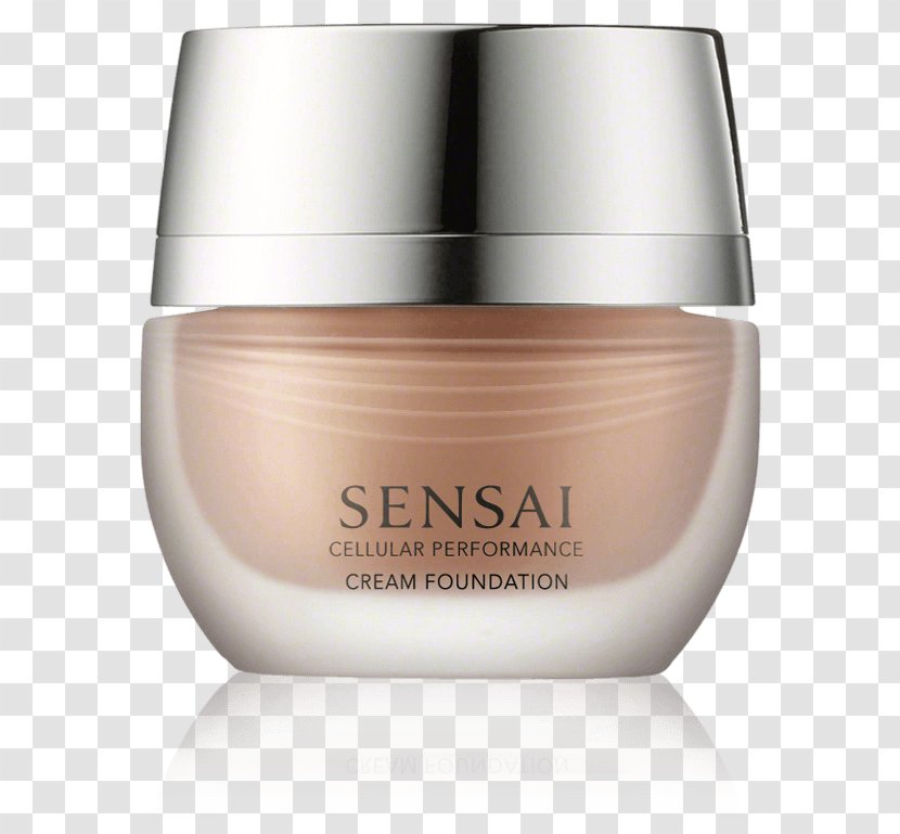 Sensai Cellular Performance Lift Remodelling Eye Cream Emulsion II Foundation Make-up - Liquid - Almond Transparent PNG