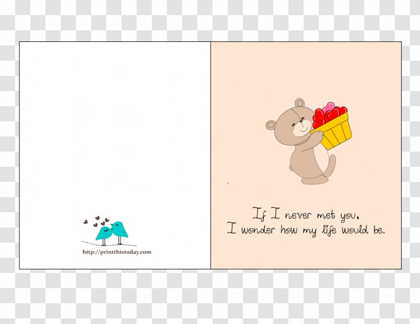 Greeting & Note Cards Free Love Quotation Romance - Kids Postcard Transparent PNG