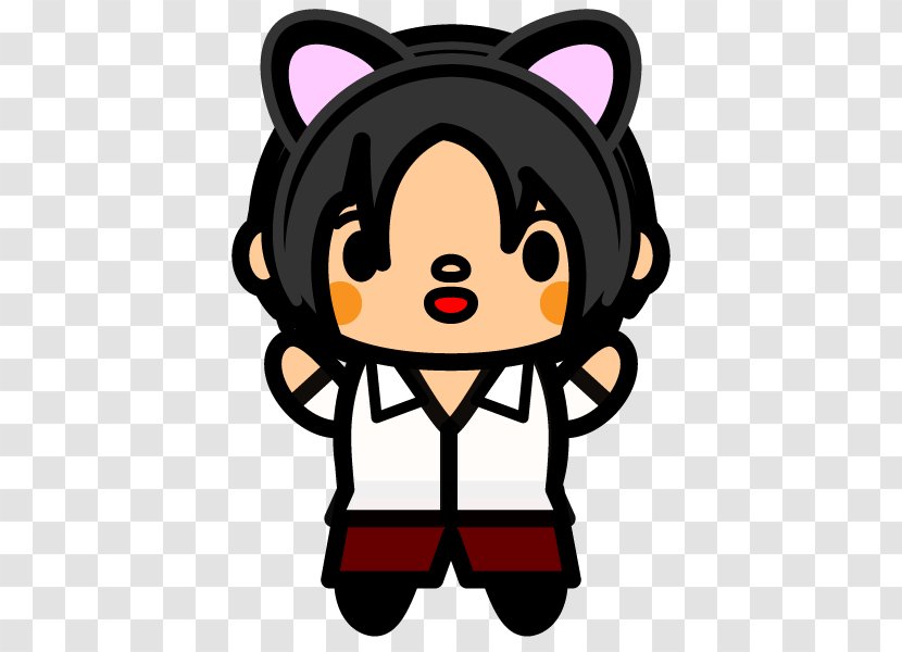 Catgirl Cartoon Clip Art - Calico Cat Transparent PNG