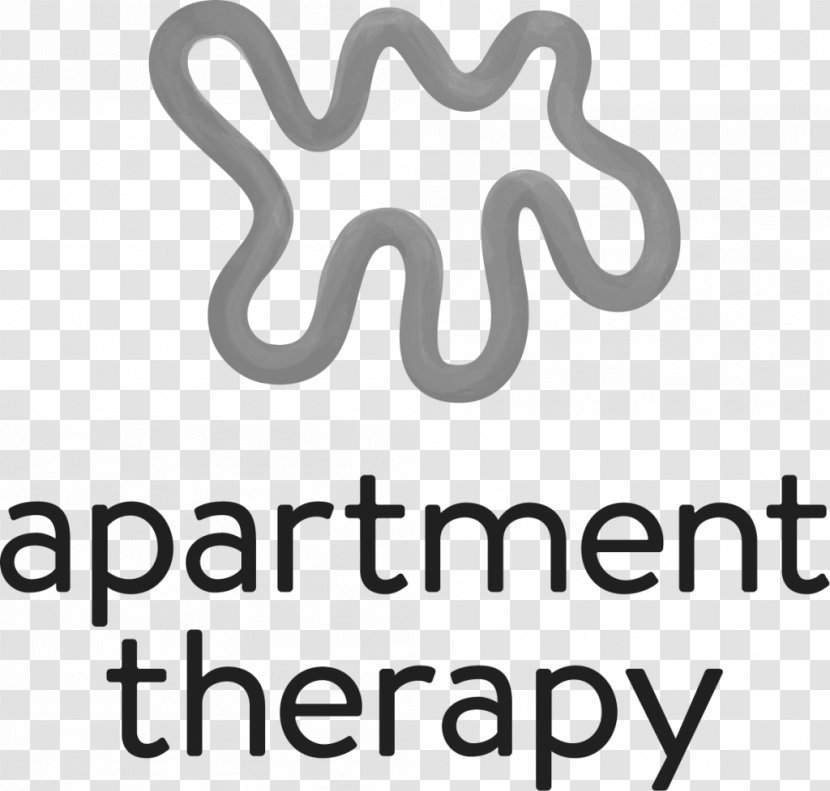 Apartment Therapy House Home Logo - Black And White Transparent PNG