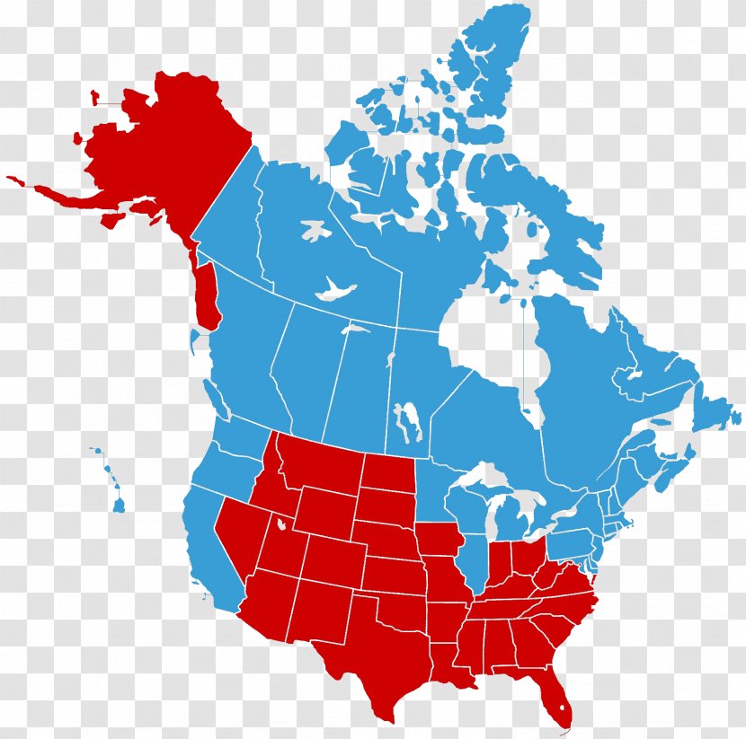 Canada–United States Border Jesusland Map - Canadaunited - United Transparent PNG