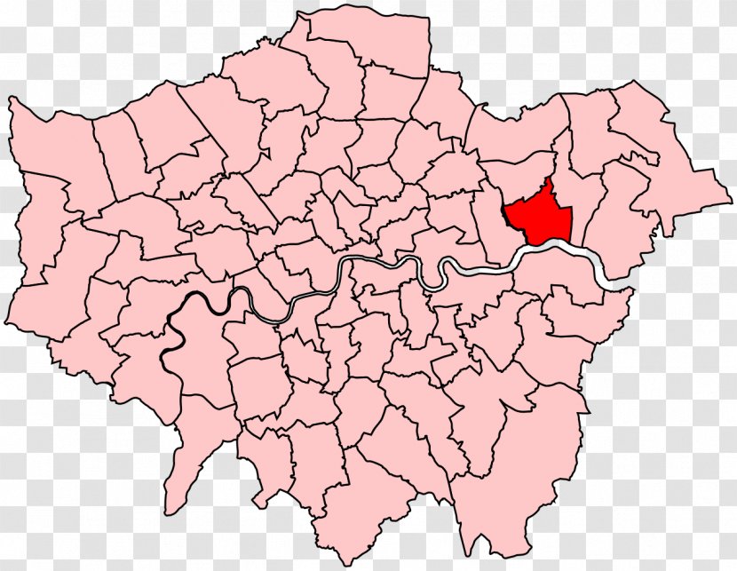London Borough Of Southwark Boroughs Electoral District Battersea House Commons The United Kingdom - Blank Map Transparent PNG