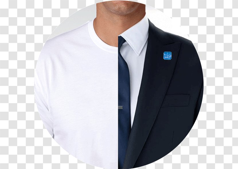 Blazer Dress Shirt Collar Button - Necktie Transparent PNG