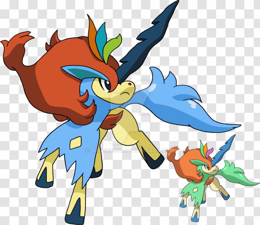 Keldeo Pokémon Puzzle Challenge Art Clip - Deviantart - Tail Transparent PNG