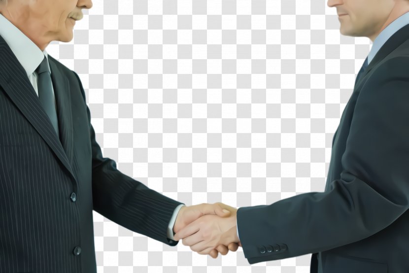 Handshake - Greeting - Conversation Whitecollar Worker Transparent PNG