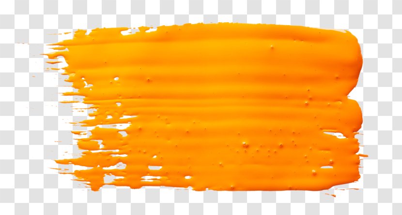 Paintbrush Photography Orange Color - Istock - Paint Transparent PNG