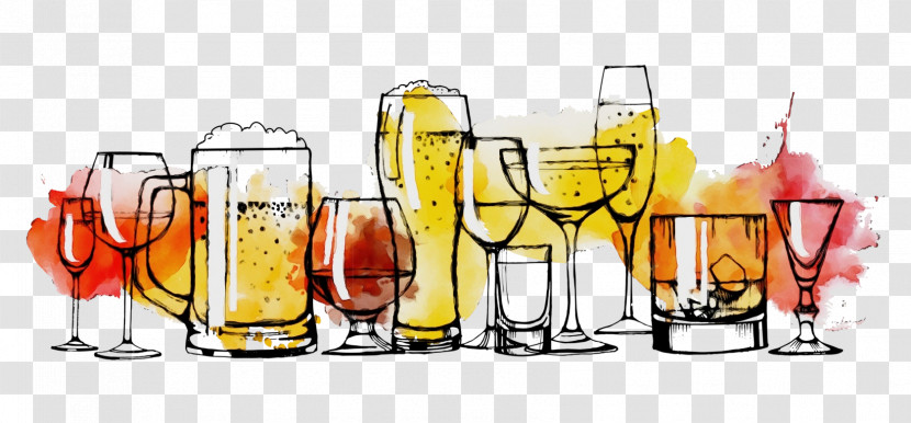 Drink Alcohol Beer Glass Alcoholic Beverage Drinkware Transparent PNG