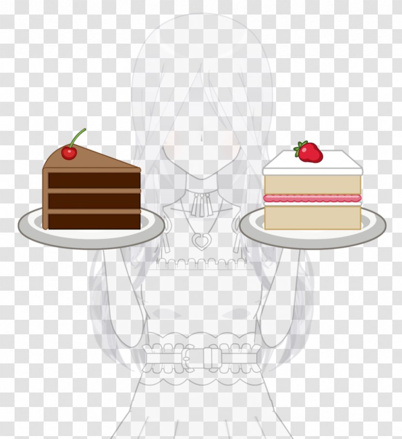 Kisekae Set System Export Costume Food - Cake Slice Transparent PNG