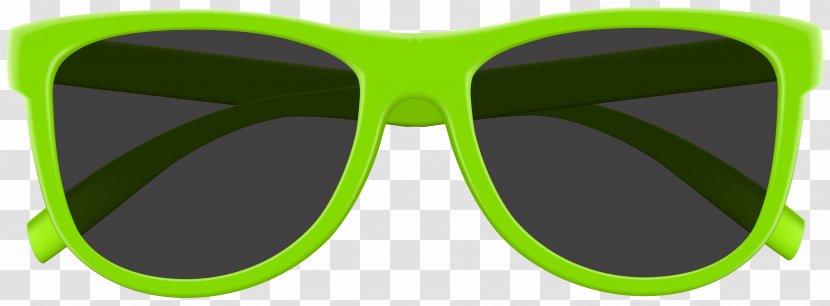 Goggles Sunglasses Green Clip Art - Blue - Image Transparent PNG