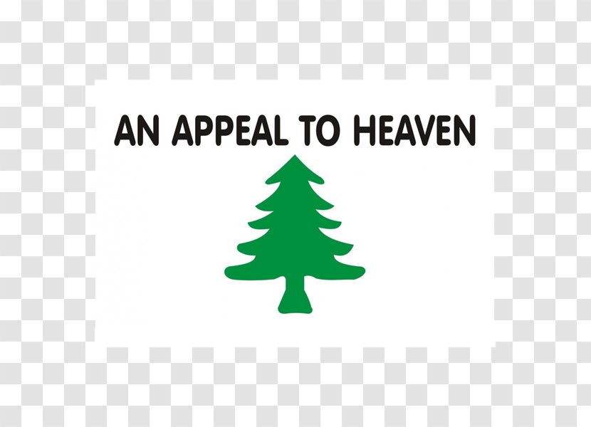 United States American Revolutionary War Pine Tree Flag - Christmas - HEAVEN Transparent PNG