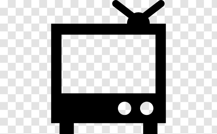 Television Set - Black - Tv Antenna Transparent PNG