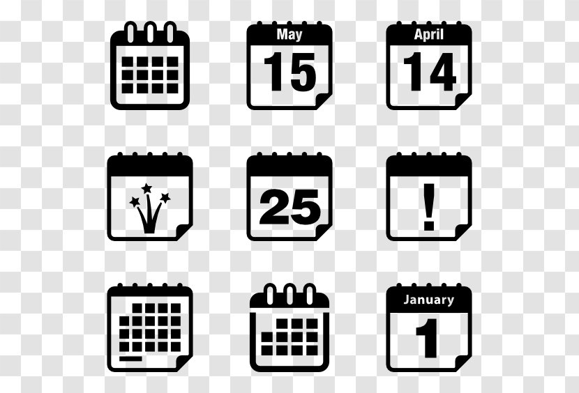 Calendar Date Logo Symbol - Technology - Schedule Transparent PNG