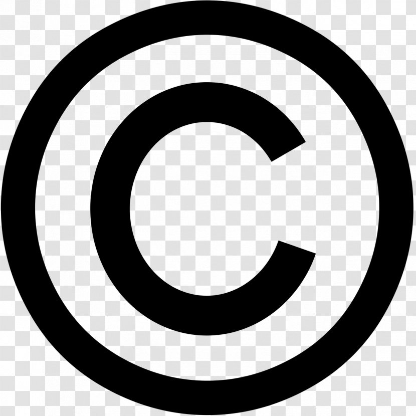 Copyright Symbol Registered Trademark Notice - United States Office - White Circular Watermark Transparent PNG