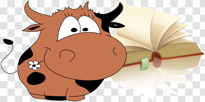 Cattle Horse Clip Art - Character - Crazy Cow Transparent PNG