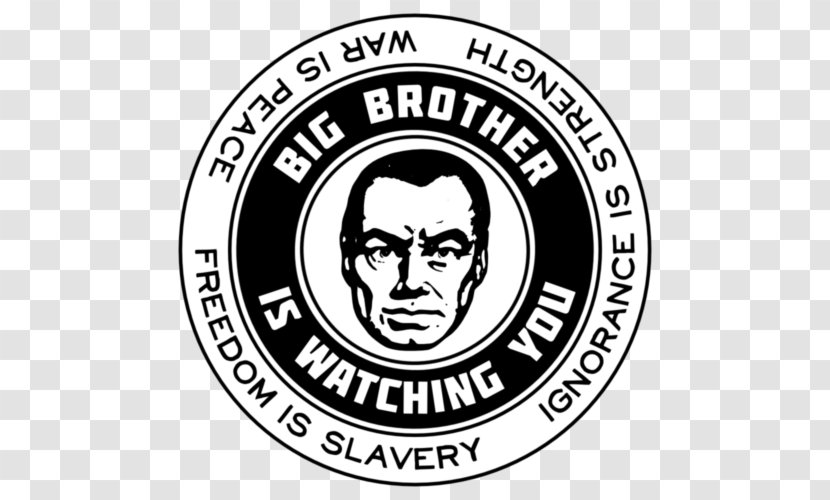 George Orwell Big Brother Is Watching You. Nineteen Eighty-Four Animal Farm - Cartoon - Flower Transparent PNG