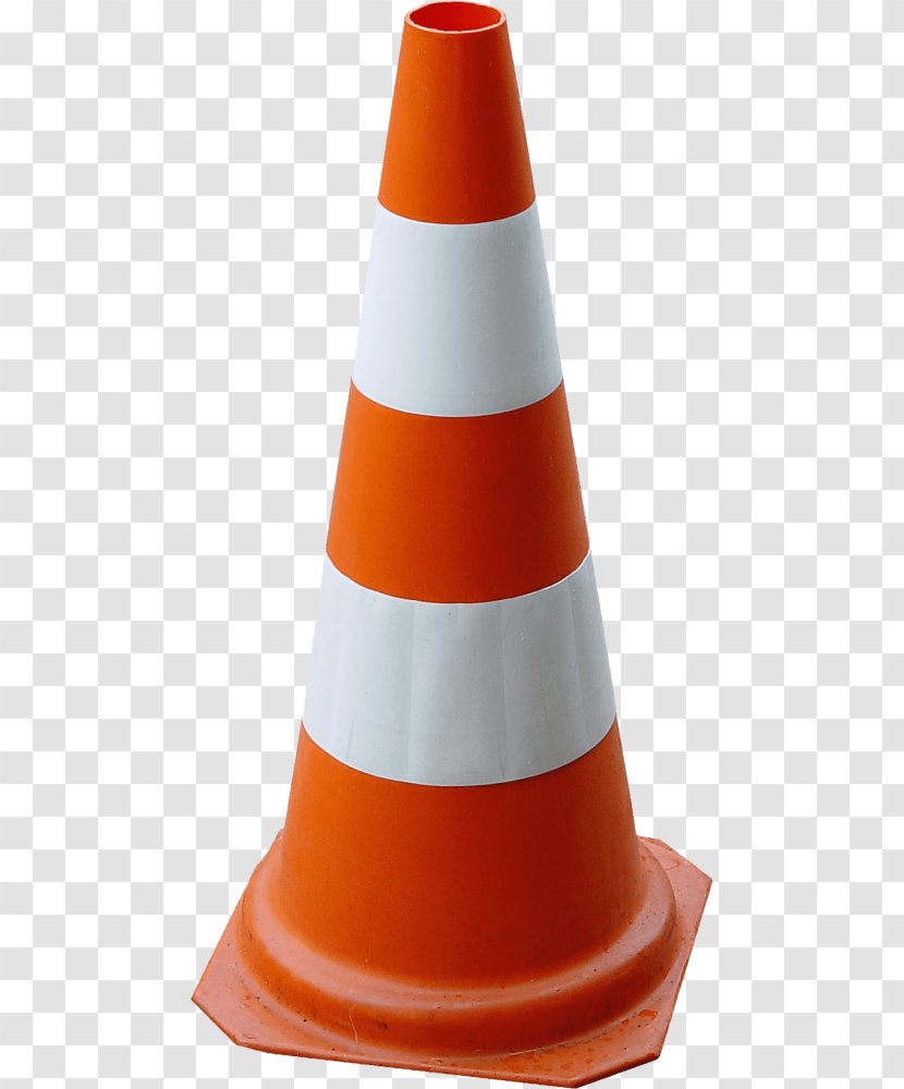 Traffic Cone Shape Image - Security Transparent PNG