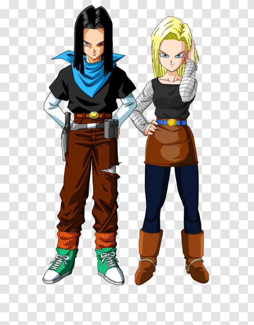 Android 17 Goku Cell Gohan Vegeta - Tree - And 18 Transparent PNG