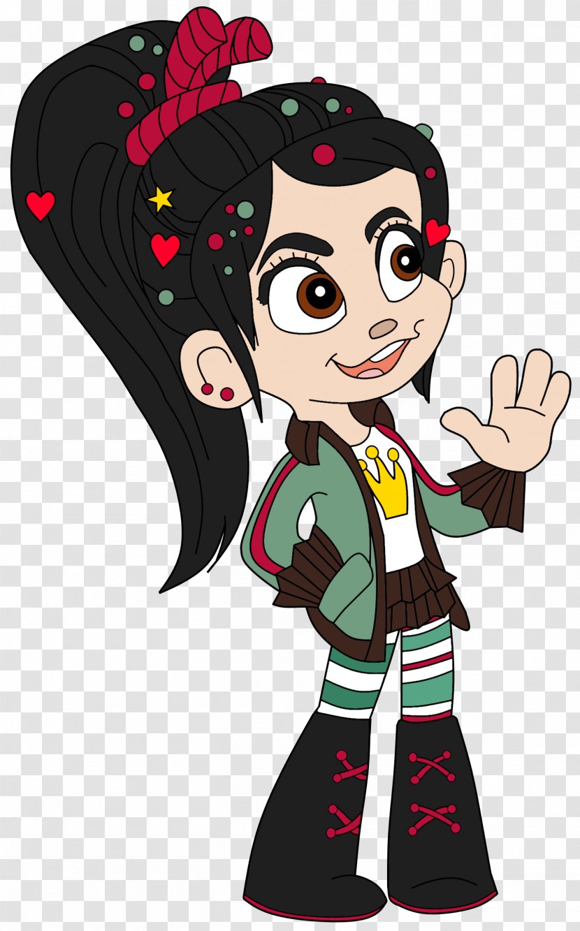 Vanellope Von Schweetz Wreck-It Ralph Candlehead Character Wikia - Silhouette - Wreck It Transparent PNG