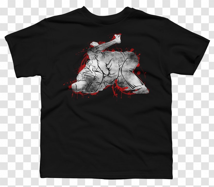 Brazilian Jiu-jitsu Jujutsu Mixed Martial Arts T-shirt - Shirt Transparent PNG