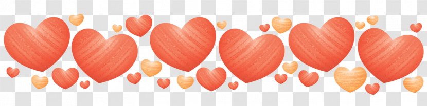 Love Mother's Day Child - Family - Peach Heart Transparent PNG