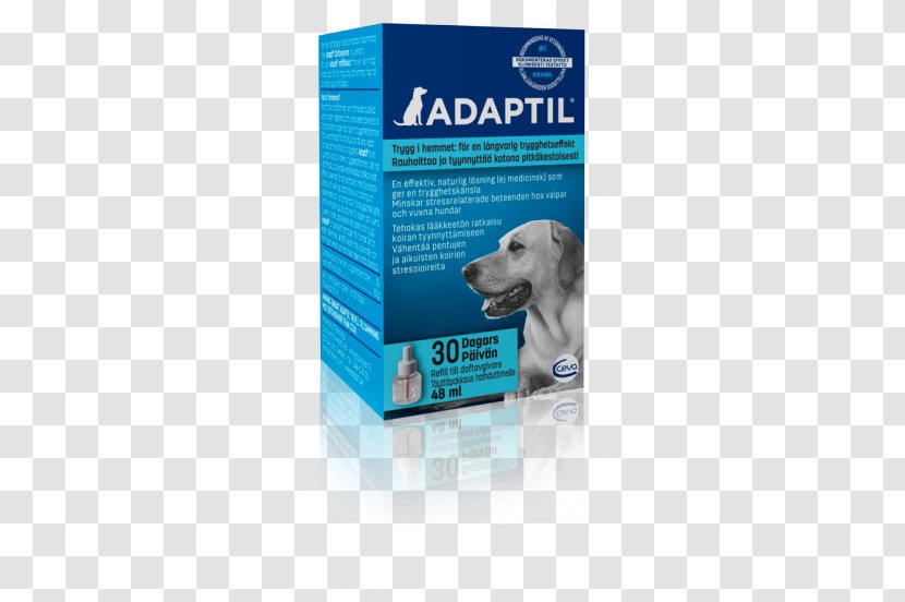 Dog Puppy Adaptil Ceva Animal Health Dap Diffuser 48ml Pet Transparent PNG