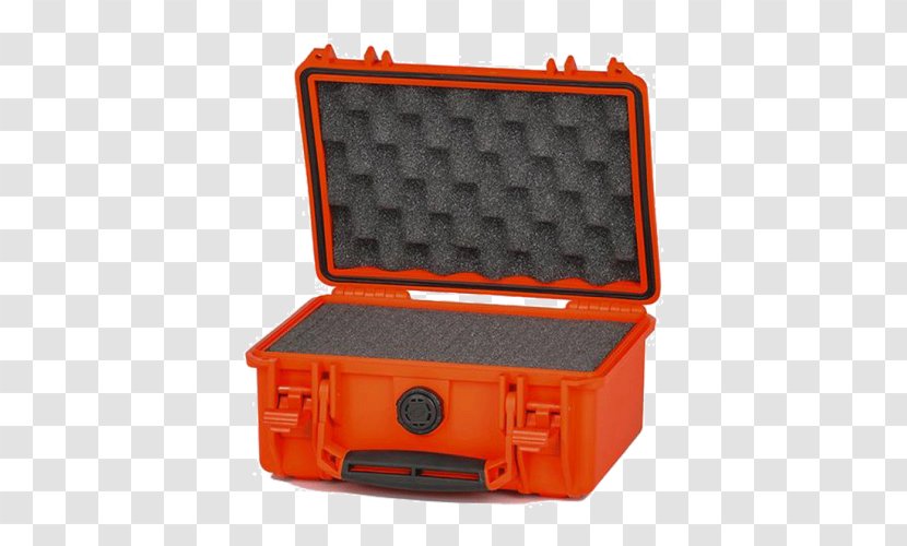 Plastic Suitcase Wheel Orange Sponge - Light - Open Case Transparent PNG