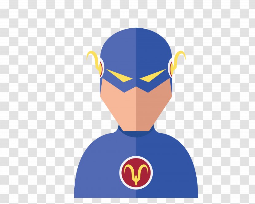 Superman Batman Superhero Illustration - Shutterstock - Blue Vector Super Hero Transparent PNG