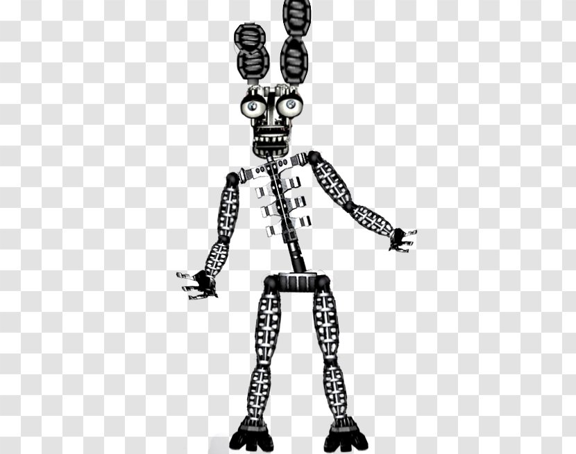 Five Nights At Freddy's 2 Endoskeleton Bonnie Wiki - Toy - Fnaf Sister Location Transparent PNG
