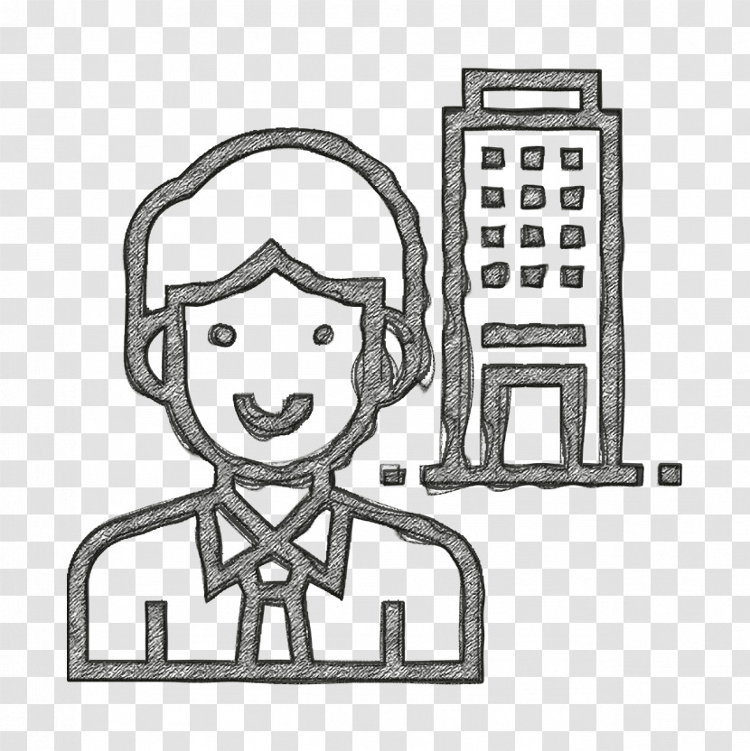 Business Strategy Icon Architect Icon Leader Icon Transparent PNG