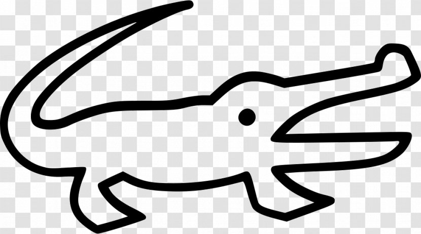Goodbye Sign See You Later Alligator - Organism - Black And White Transparent PNG