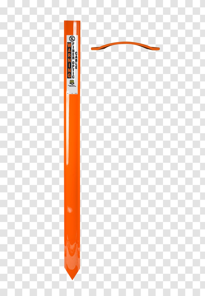 Rail Transport Fiberglass Marker Pen Natural Gas - Decal - Orange Curve Transparent PNG