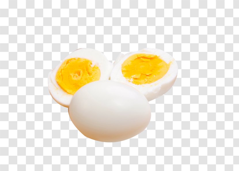 Yolk Boiled Egg White Mii - Cooked Soil Eggs Half Of The Earth Transparent PNG