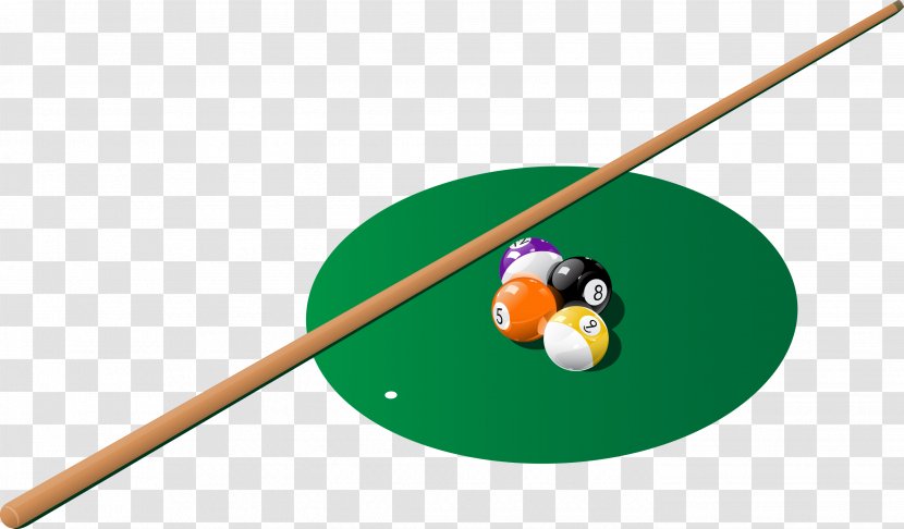 Eight-ball Billiard Ball Pool Billiards Cue Stick - Flower - Sports Equipment Transparent PNG