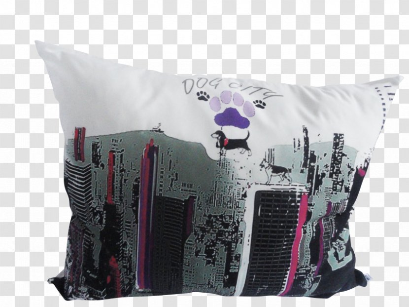Organic Cotton Cushion Throw Pillows Dog - Pillow Transparent PNG