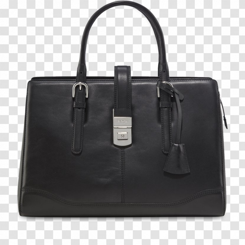 Handbag Tote Bag Leather Prada - Hand Luggage Transparent PNG