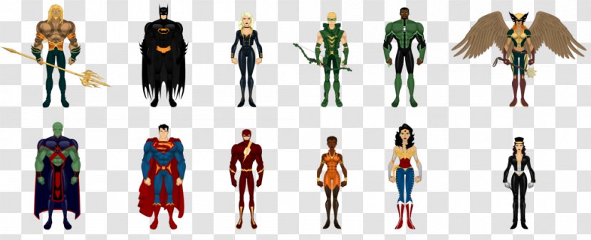 Justice League Heroes Zatanna Aquaman Black Canary YouTube - Human Transparent PNG