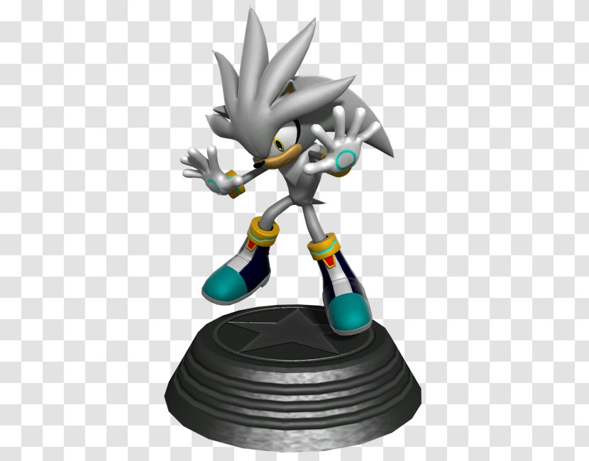Sonic Generations The Hedgehog Silver Figurine Wikia - Action Figure - Toy Figures Transparent PNG